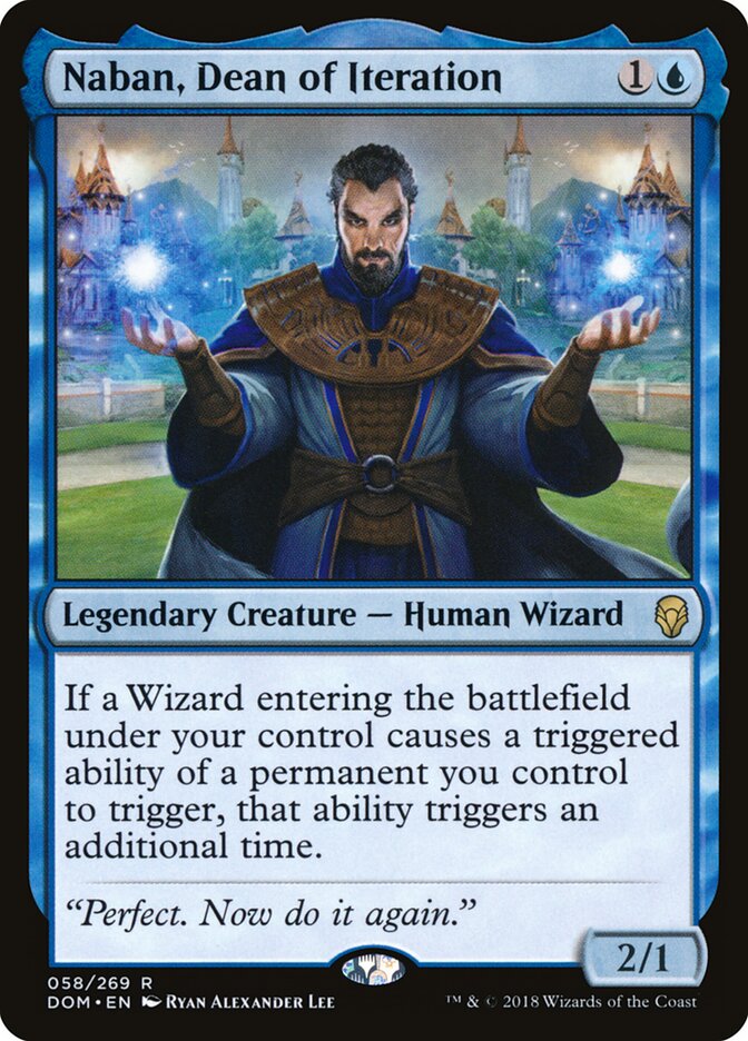 Naban, Dean of Iteration (58) - Dominaria (DOM)