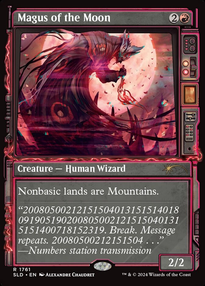 Magus of the Moon (1761) - [Foil] Secret Lair Drop (SLD)