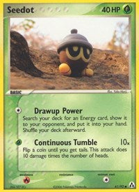 Seedot (61) - EX Legend Maker (LM)