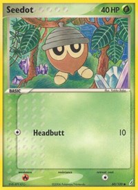 Seedot (60) - EX Crystal Guardians (CG)