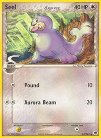 Seel Delta Species (62) - EX Dragon Frontiers (DF)