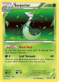 Serperior (6) - Black and White (BLW)