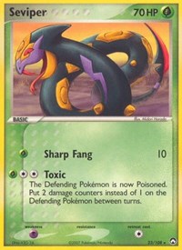 Seviper (23) - EX Power Keepers (PK)