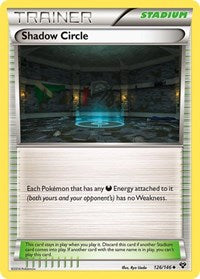 Shadow Circle (126) - XY Base Set (XY)