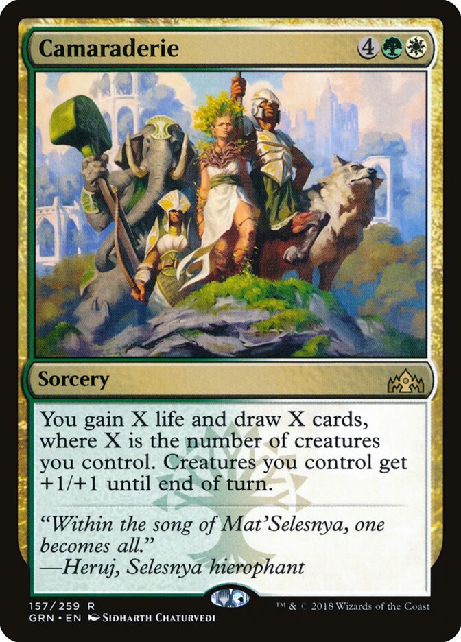 Camaraderie (157) - Guilds of Ravnica (GRN)