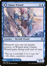 Umara Wizard // Umara Skyfalls (86) - Zendikar Rising (ZNR)