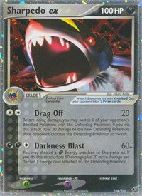 Sharpedo ex (104) - EX Deoxys (DX)