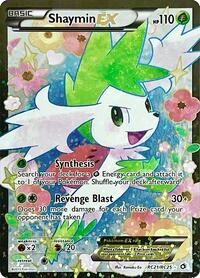 Shaymin EX (Full Art) (RC21) - Legendary Treasures: Radiant Collection (LTR)