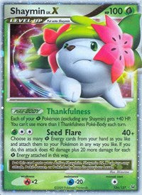 Shaymin LvX Land Forme (126) - Platinum (PL)