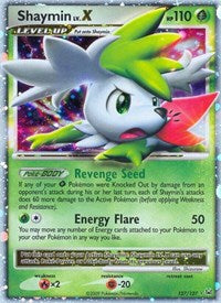 Shaymin LvX Sky Forme (127) - Platinum (PL)