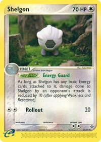 Shelgon (41) - EX Dragon (DR)