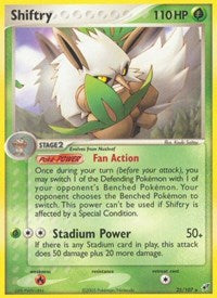 Shiftry (25) - EX Deoxys (DX)