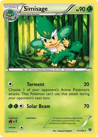 Simisage (11) - XY Base Set (XY)