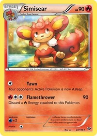 Simisear (23) - XY Base Set (XY)