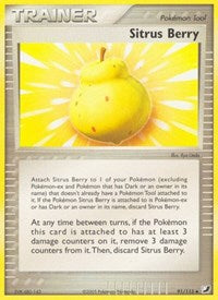 Sitrus Berry (91) - EX Unseen Forces (UF)