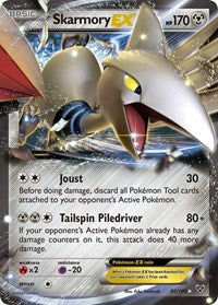 Skarmory EX (80) - XY Base Set (XY)