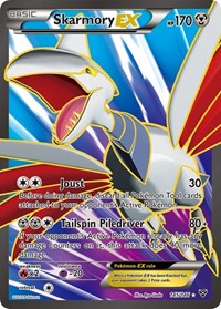 Skarmory EX 145 Full Art (145) - XY Base Set (XY)