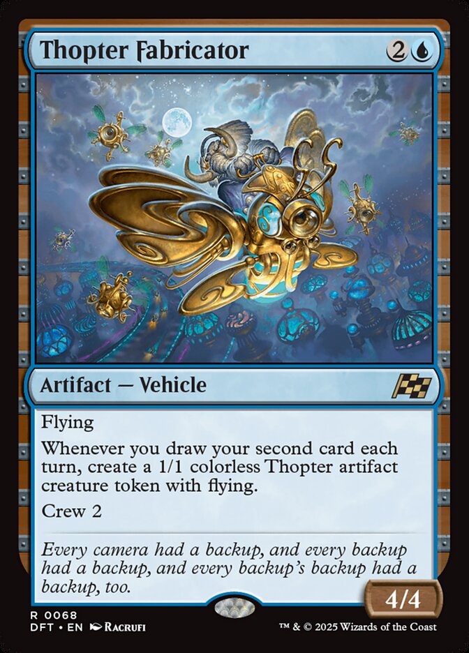 Thopter Fabricator - [Foil] Aetherdrift (DFT)