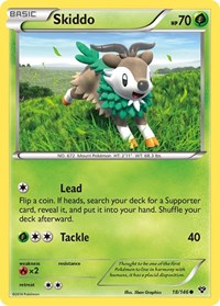 Skiddo (18) - XY Base Set (XY)