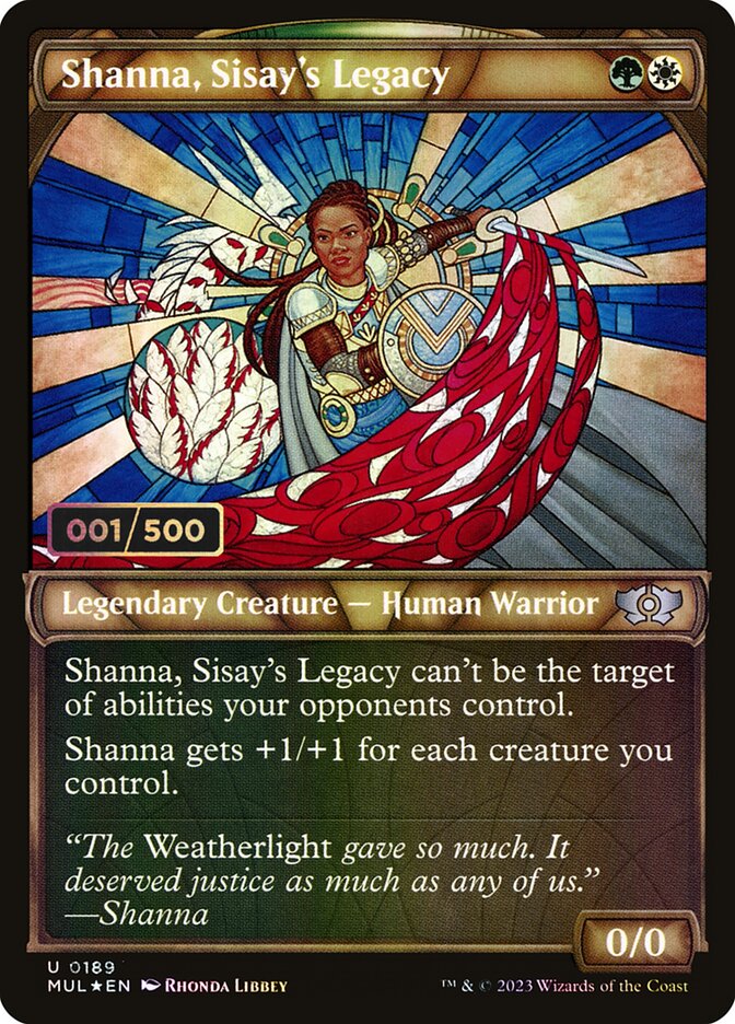 Shanna, Sisay's Legacy (189z) - Multiverse Legends (MUL)