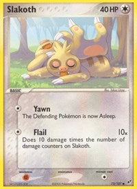 Slakoth (73) - EX Deoxys (DX)
