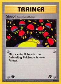 Sleep Rockets Secret Machine (79) - Team Rocket (TR)