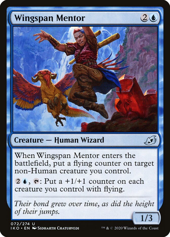 Wingspan Mentor (72) - Ikoria: Lair of Behemoths (IKO)