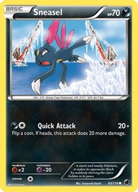 Sneasel (65) - Plasma Freeze (PLF)