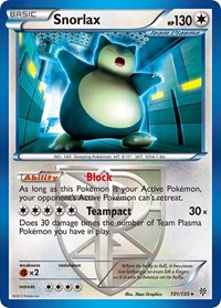 Snorlax Team Plasma (101) - Plasma Storm (PLS)