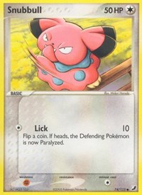 Snubbull (74) - EX Unseen Forces (UF)