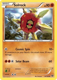 Solrock (64) - XY Base Set (XY)