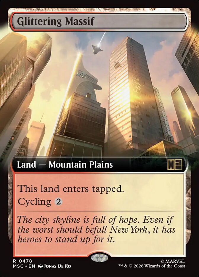 Glittering Massif (478) - Marvel Super Heroes Commander (MSC)