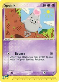 Spoink (73) - EX Dragon (DR)