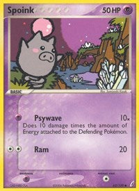Spoink (62) - EX Crystal Guardians (CG)