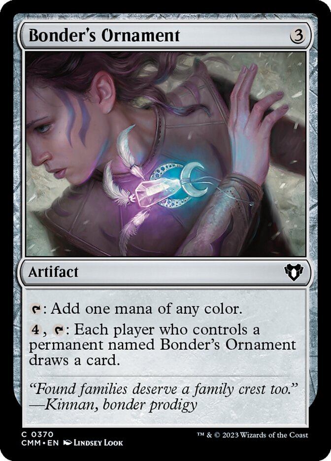 Bonder's Ornament (370) - Commander Masters (CMM)