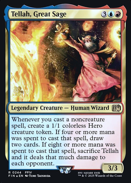 Tellah, Great Sage (244s) - Final Fantasy Promos (PFIN)