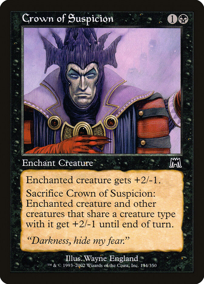 Crown of Suspicion (134) - Onslaught (ONS)