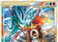 Suicune and Entei Legend Top (94) - Unleashed (UL)