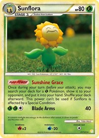 Sunflora (31) - HeartGold SoulSilver (HS)