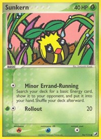 Sunkern (76) - EX Unseen Forces (UF)