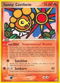 Sunny Castform (26) - EX Hidden Legends (HL)