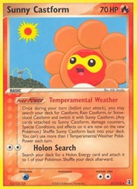 Sunny Castform (31) - EX Delta Species (DS)