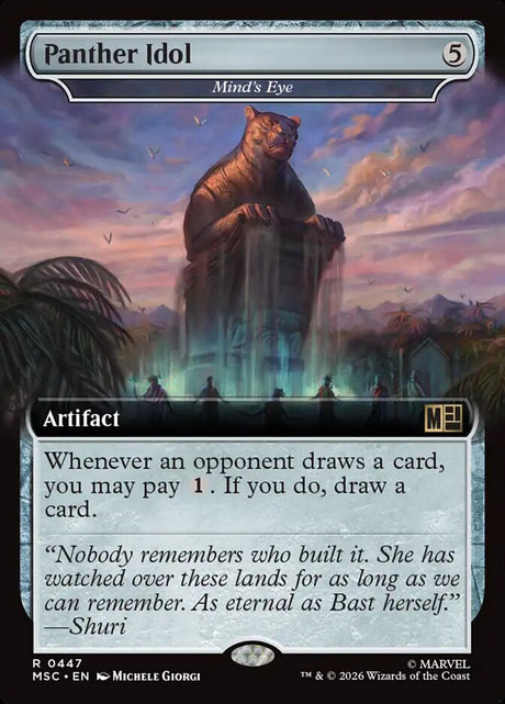 Panther Idol - Mind's Eye (447) - Marvel Super Heroes Commander (MSC)