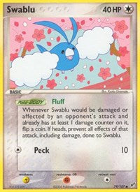 Swablu (79) - EX Deoxys (DX)