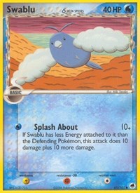 Swablu Delta Species (65) - EX Dragon Frontiers (DF)