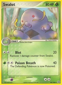 Swalot (40) - EX Emerald (EM)