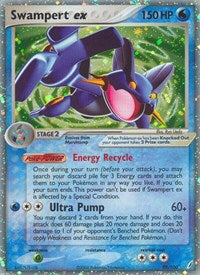 Swampert ex (98) - EX Crystal Guardians (CG)
