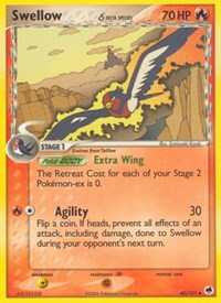 Swellow Delta Species (40) - EX Dragon Frontiers (DF)
