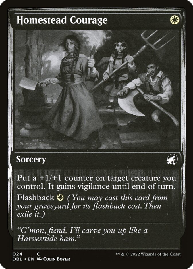 Homestead Courage - Innistrad: Double Feature (DBL)