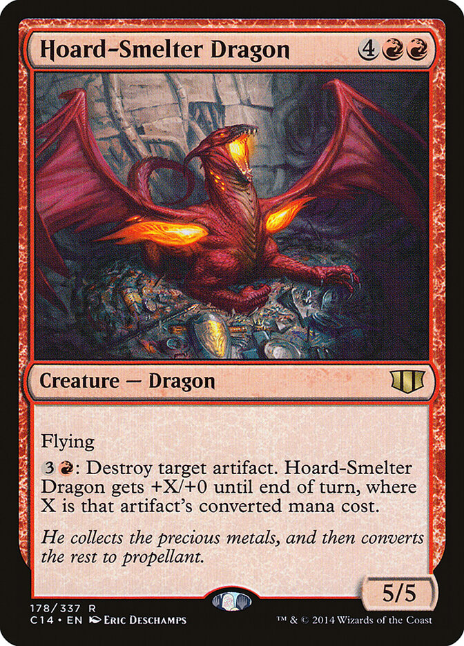 Hoard-Smelter Dragon (178) - Commander 2014 (C14)
